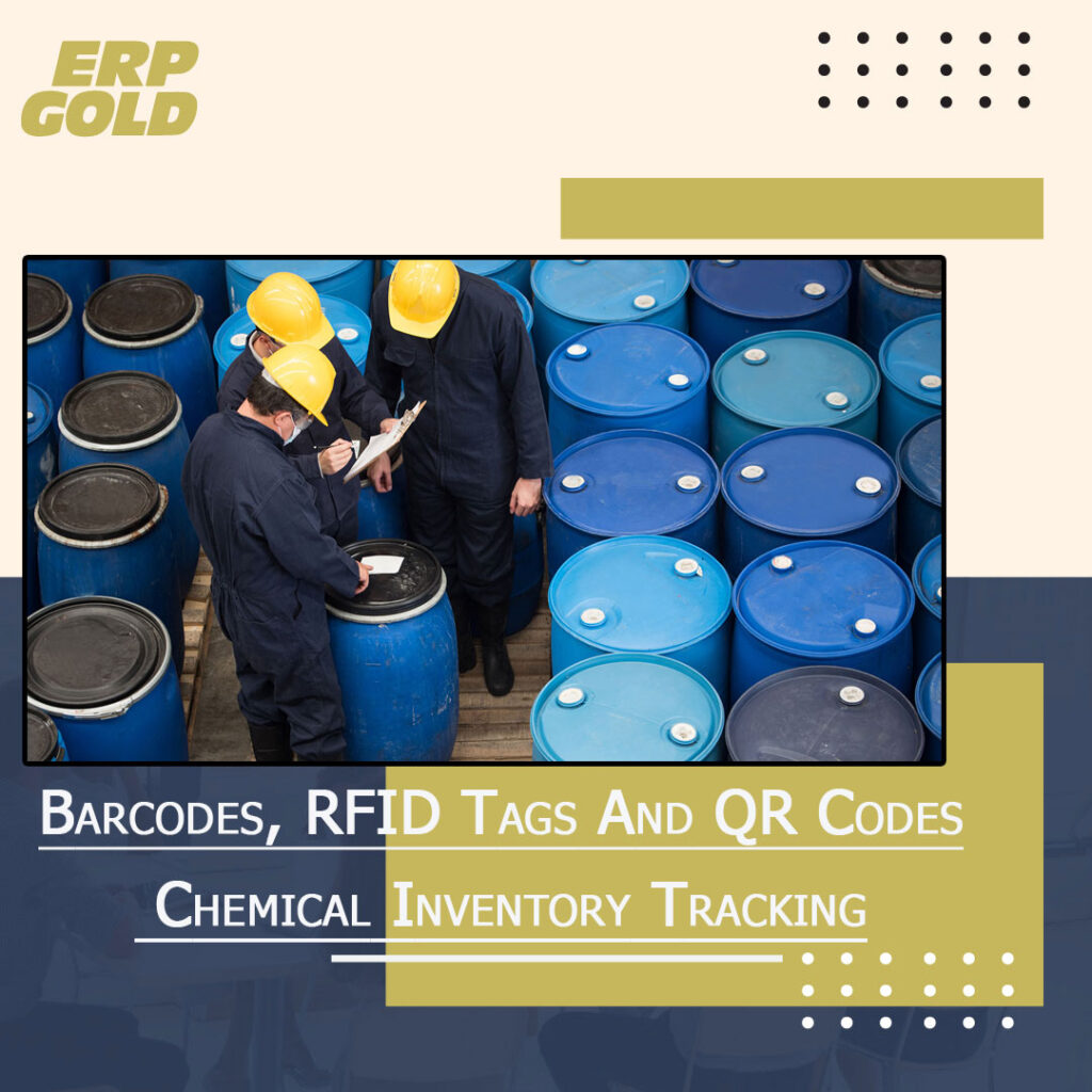 How to use Barcode, RFID Tags And QR Codes for chemical inventory tracking