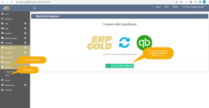 ERP Gold &#038; QuickBooks Integration Guide