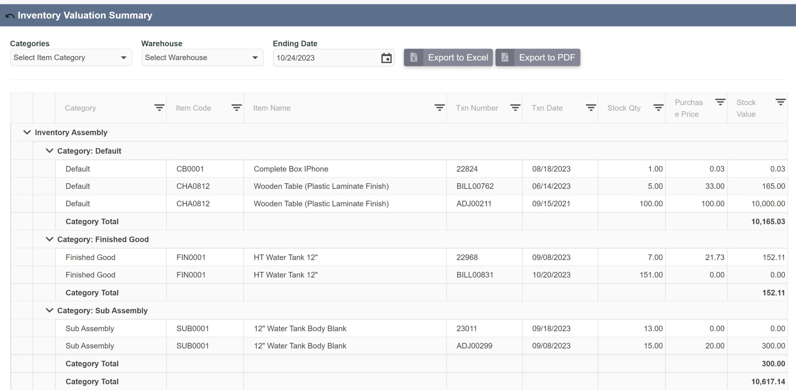 ERP Gold | Easy Inventory Management